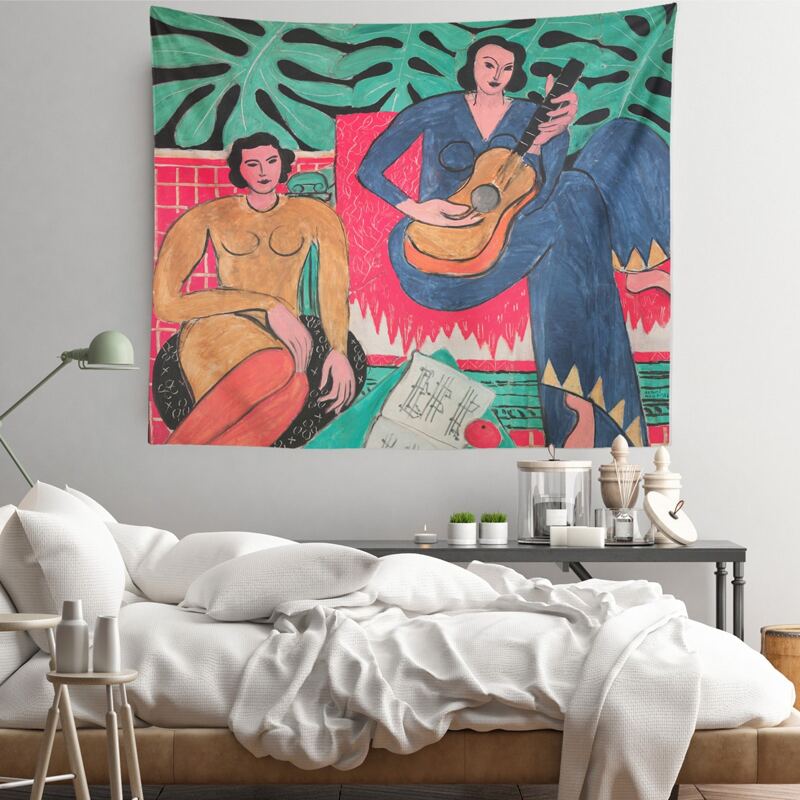 

Girl Pattern Tapestry, Multicolor
