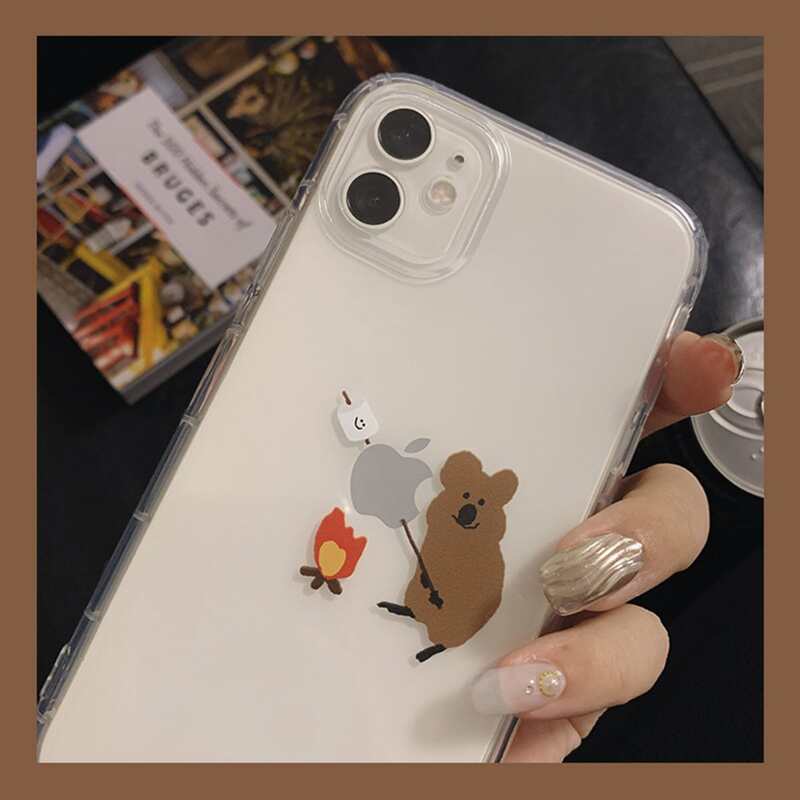 

Cartoon Clear iPhone Case