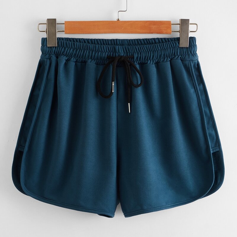 

Drawstring Dolphin Shorts, Navy blue