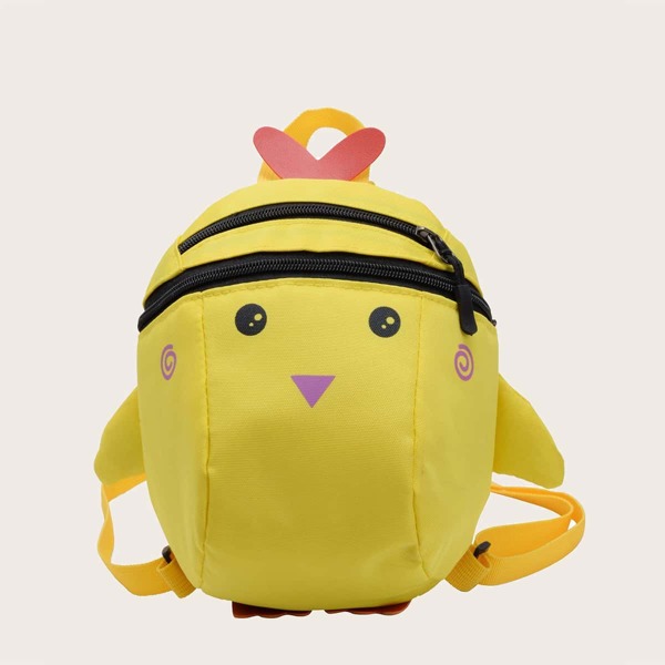 

Girls Cartoon Design Backpack, Yellow