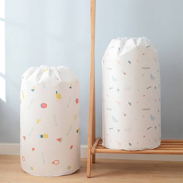 

1pc Drawstring Quilt Storage Bag, Multicolor