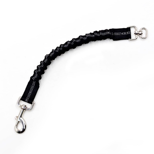 

1pc Elastic Luminous Dog Leash, Black