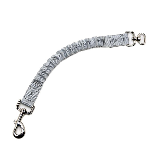 

1pc Elastic Luminous Dog Leash, Grey