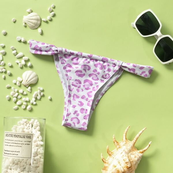 

Allover Print Bikini Thong, Multicolor