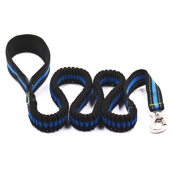 

1pc High Elastic Reflective Dog Leash, Blue