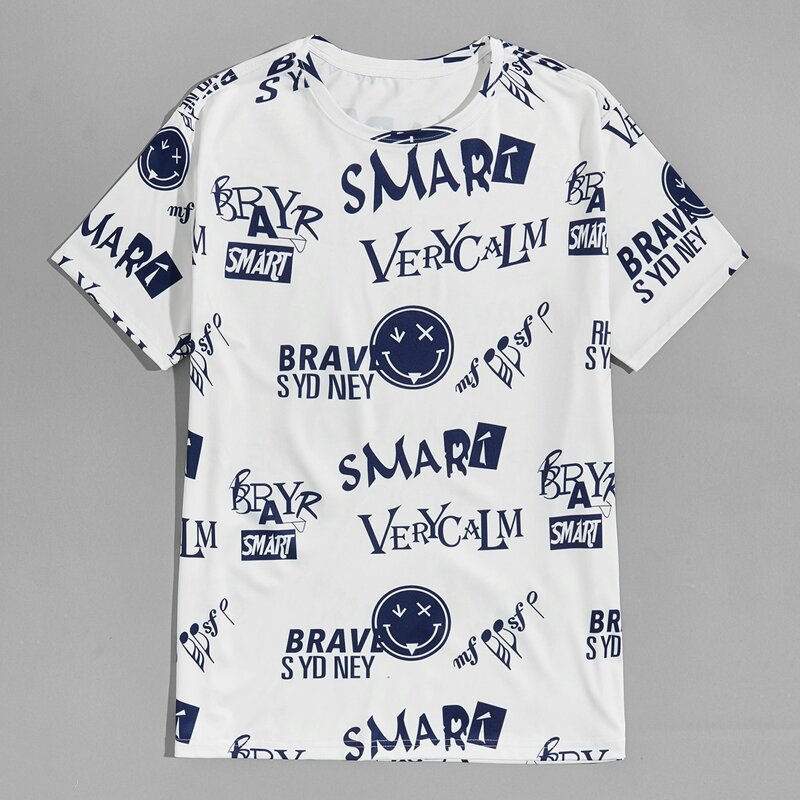 

Guys Letter Graphic Tee, Multicolor