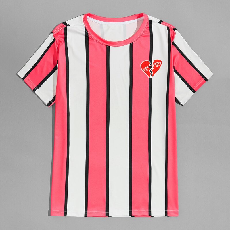 

Guys Heart Striped Tee, Multicolor