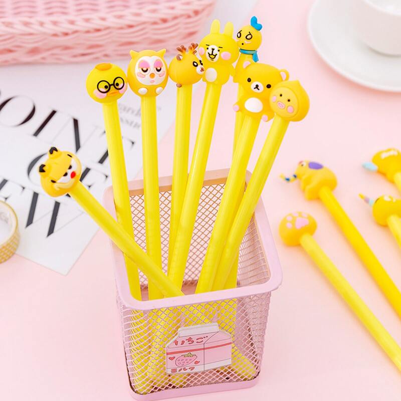 

11pcs Cartoon Gel Pen, Black