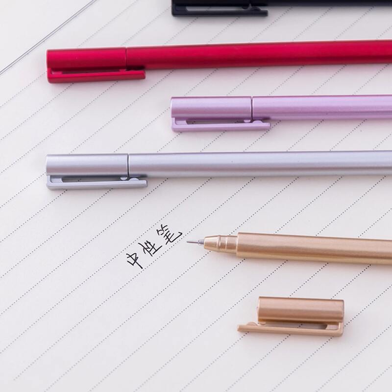 

5pcs Simple Gel Pen, Multicolor