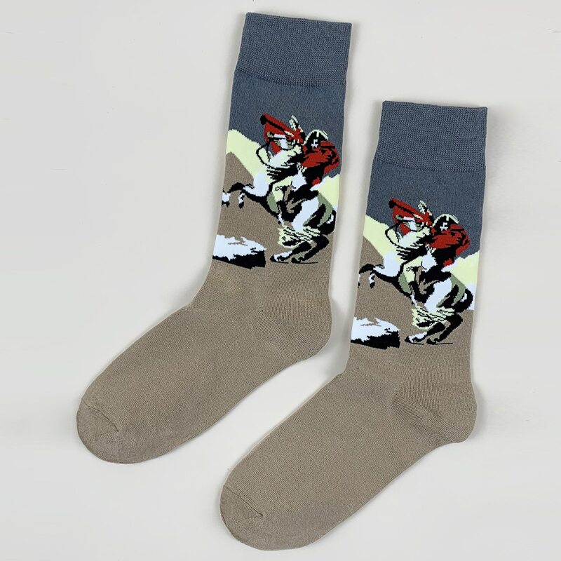 

Guys Figure Graphic Socks, Multicolor