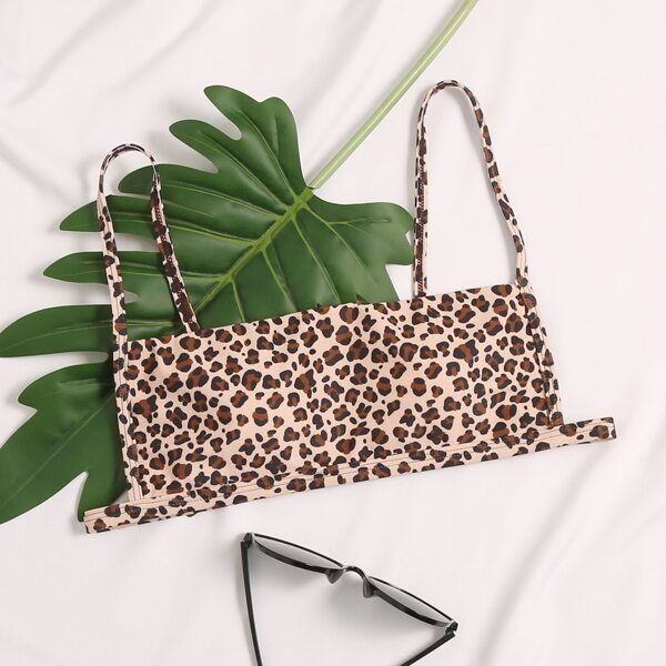 

Leopard Bikini Top, Multicolor