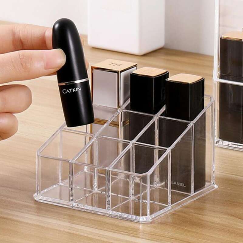 

1pc Clear Lipstick Storage Box