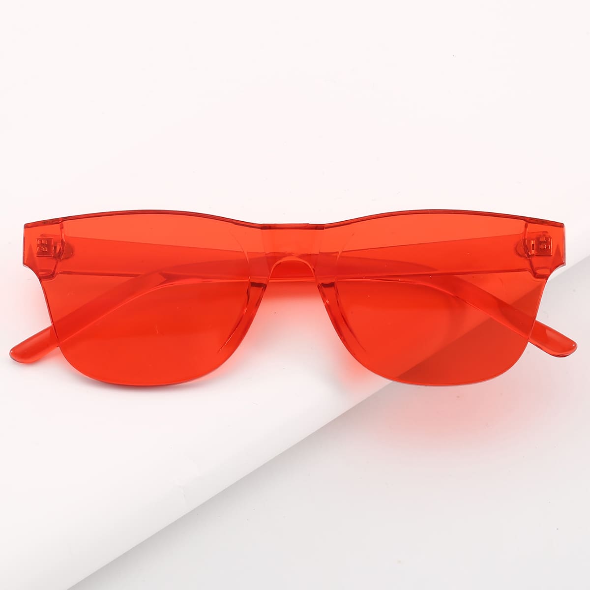 

Rimless Flat Top Sunglasses