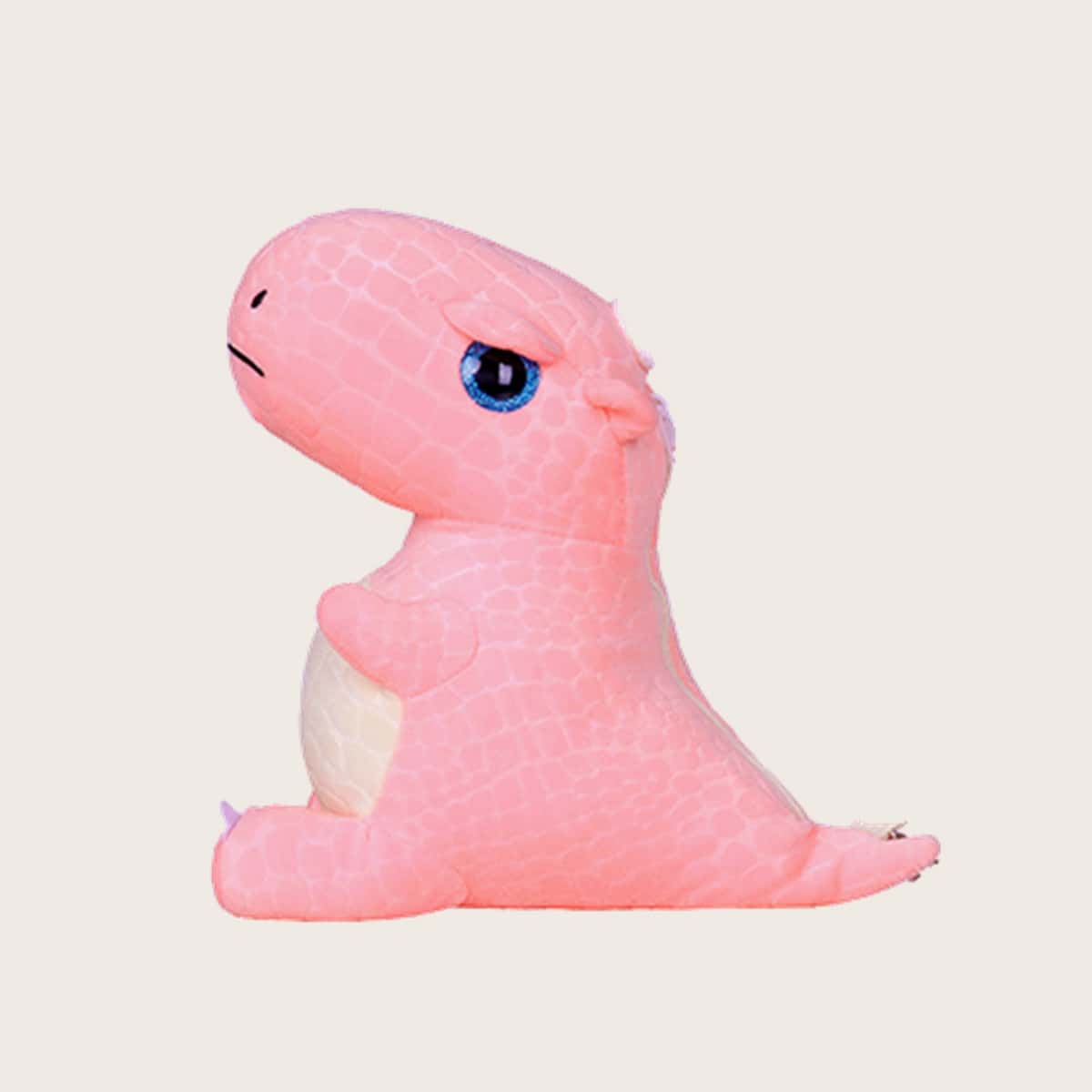 

Cartoon Dinosaur Crossbody Bag, Pastel baby pink