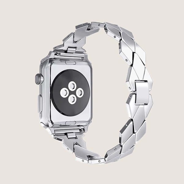 

1шт металлический ремешок для iWatch, Серебряные