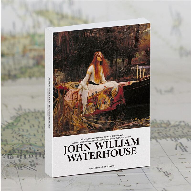 

30sheets Figure Graphic Postcard, Multicolor