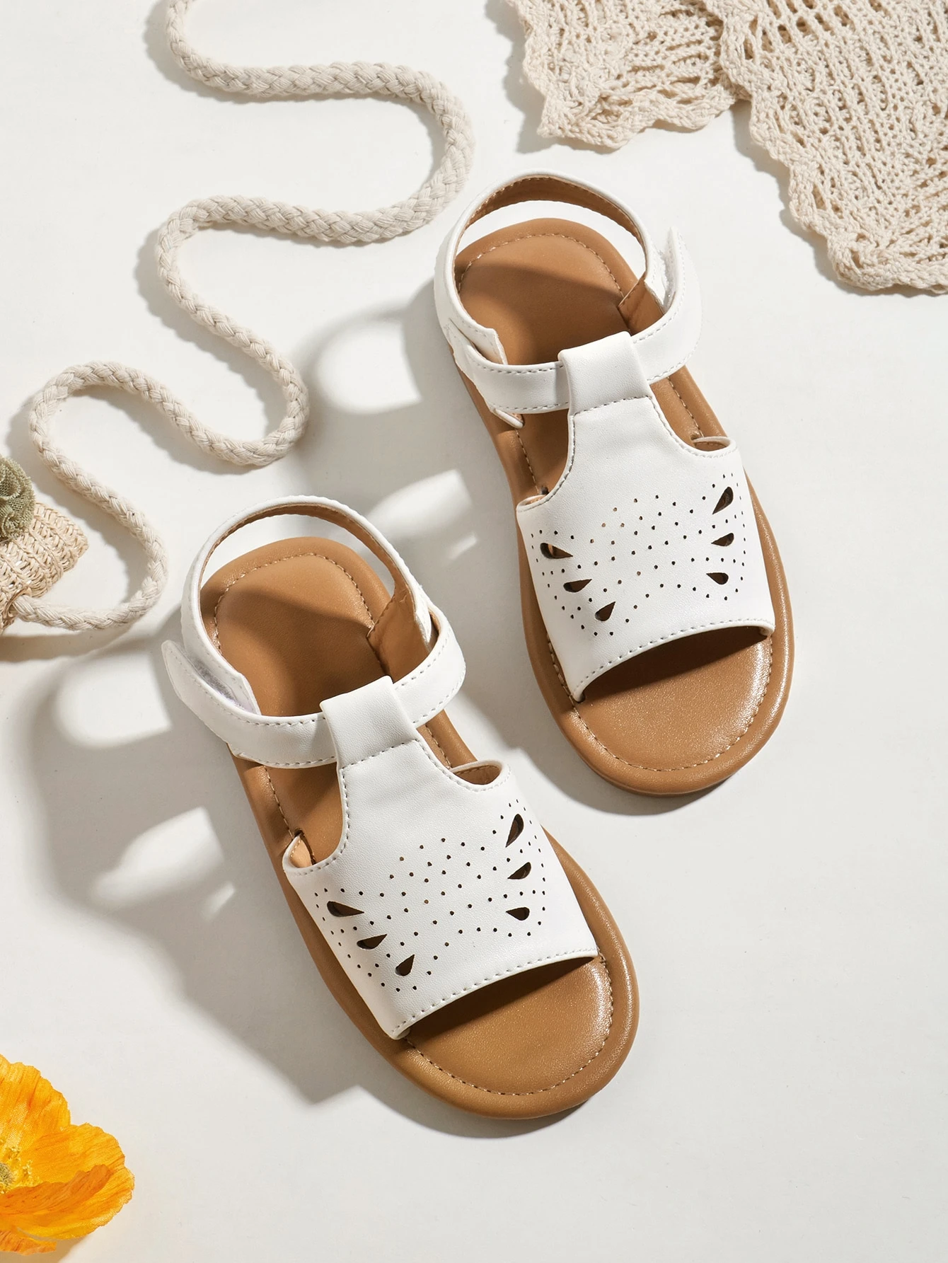 girls wide fit sandals