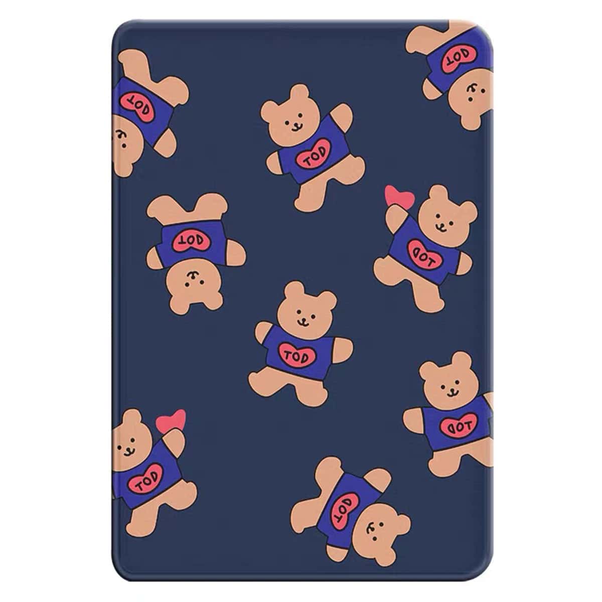 

Cartoon Bear iPad Case, Multicolor