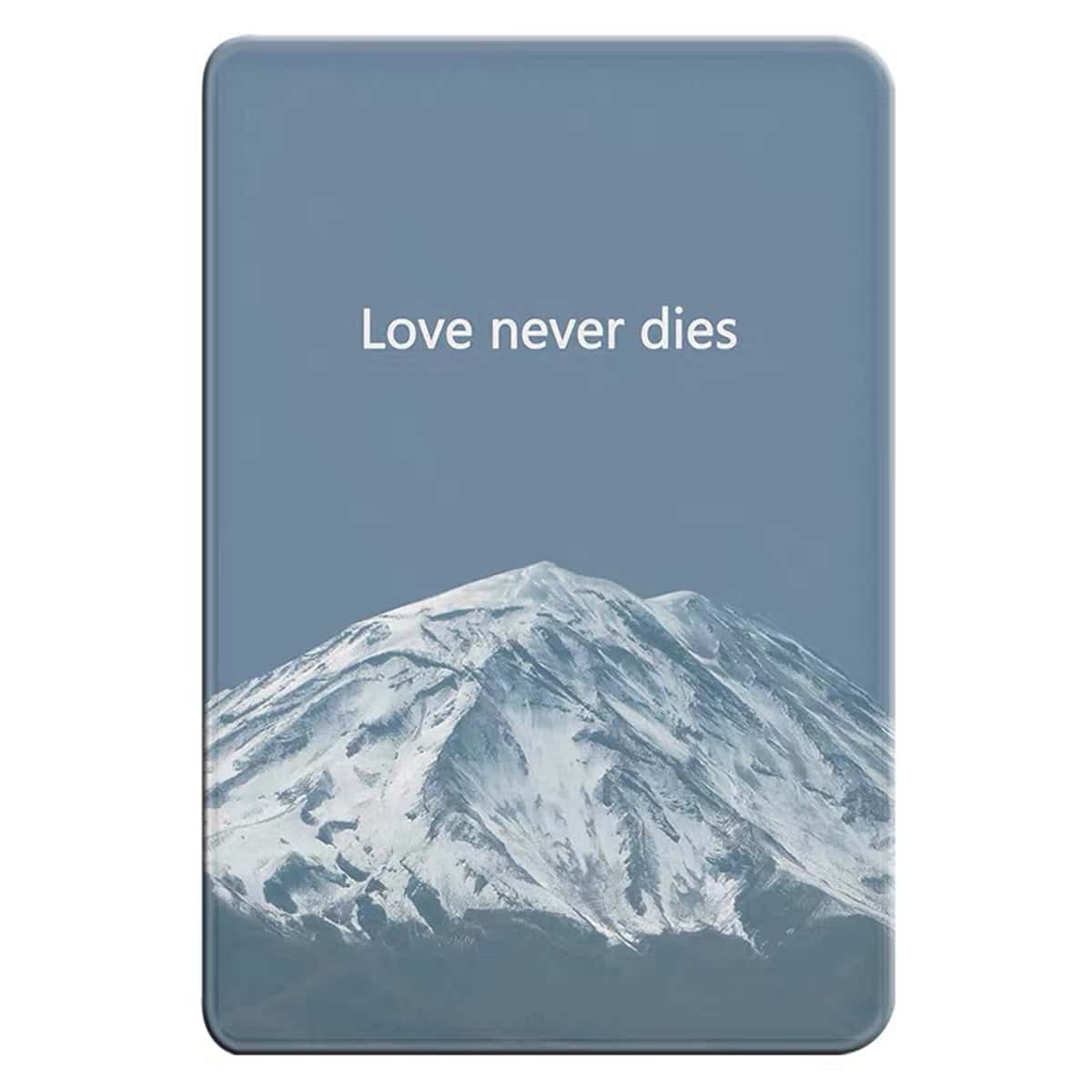 

Mountain & Slogan iPad Case, Multicolor
