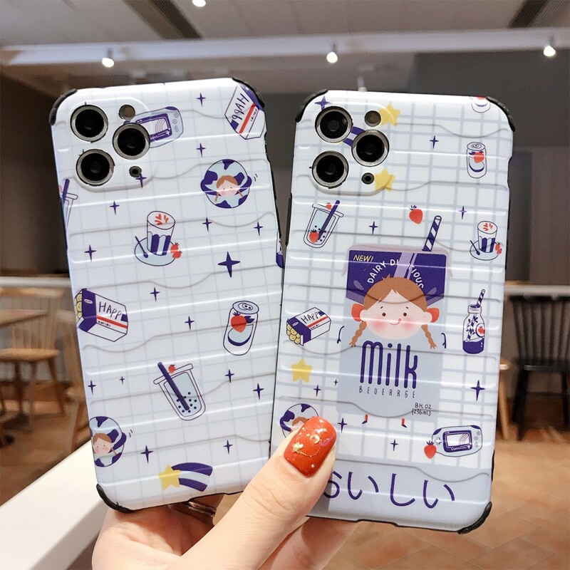 

Cartoon Figure iPhone Case, Multicolor