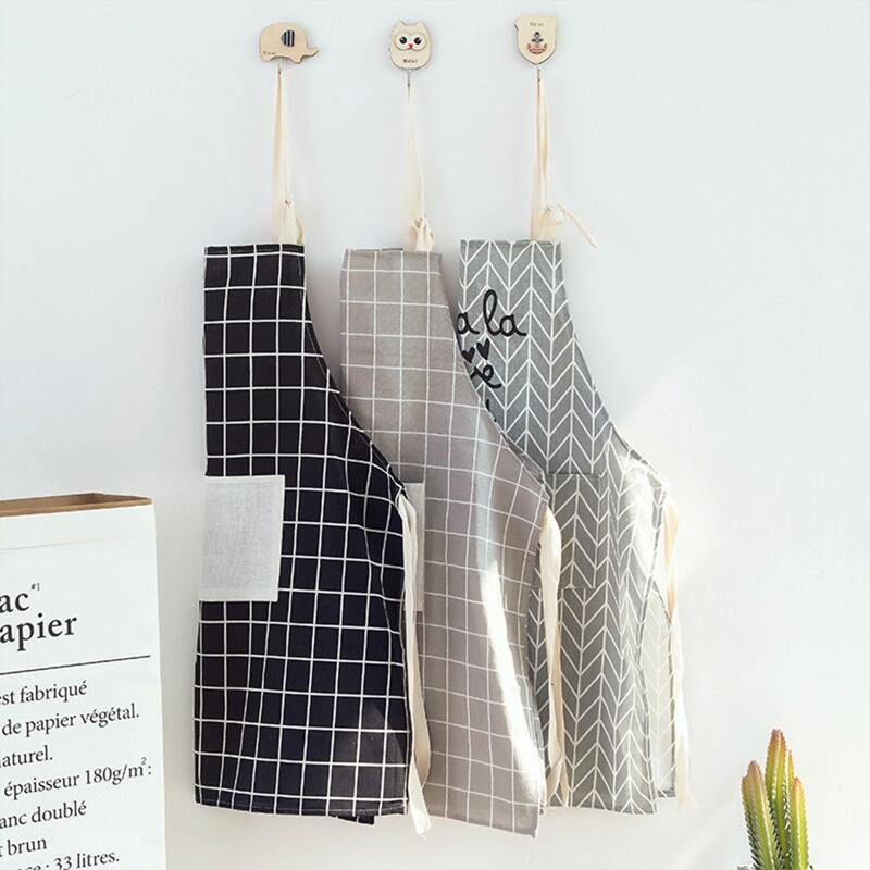 

1pc Geometric Pattern Apron, Multicolor