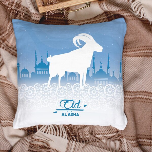

Sheep Print Cushion Cover Without Filler, Multicolor