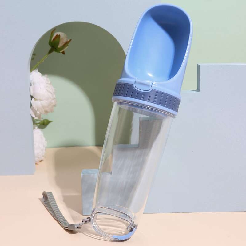 

1pc Dog Outdoor Portable Water Dispenser Feeder, Blue