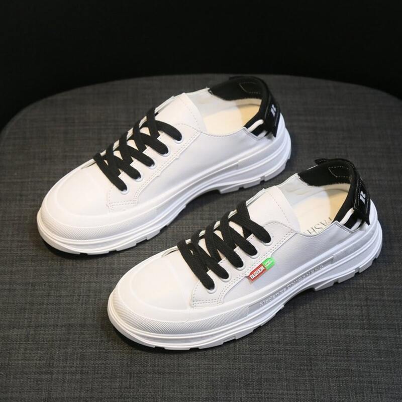 

Lace Up Canvas Sneakers, White