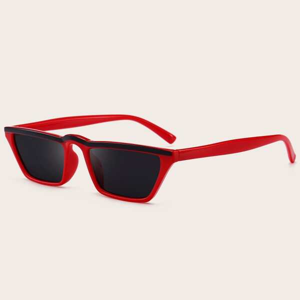 

Cat Eye Sunglasses, Red