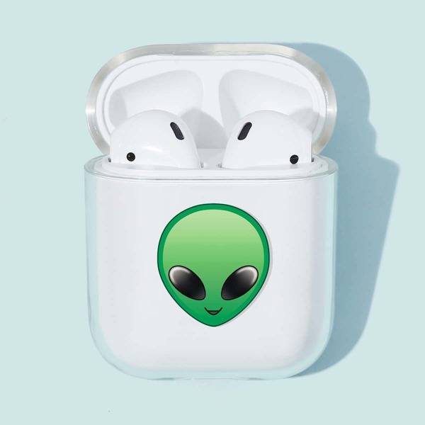 

1шт прозрачный чехол для AirPods с мультипликационным принтом