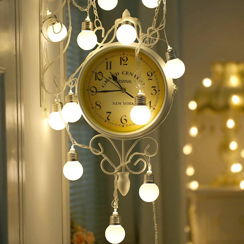 

10pcs Bulb String Light, Yellow