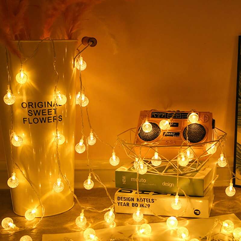 

20pcs Bulb String Light, Yellow