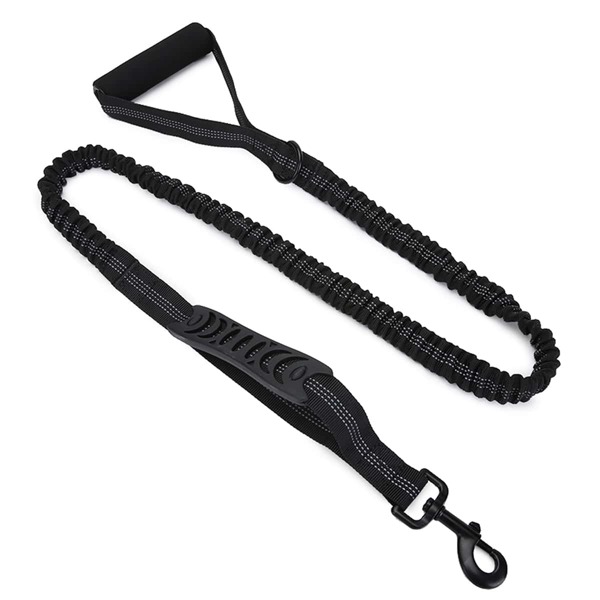 

1pc Flexible Dog Leash, Black