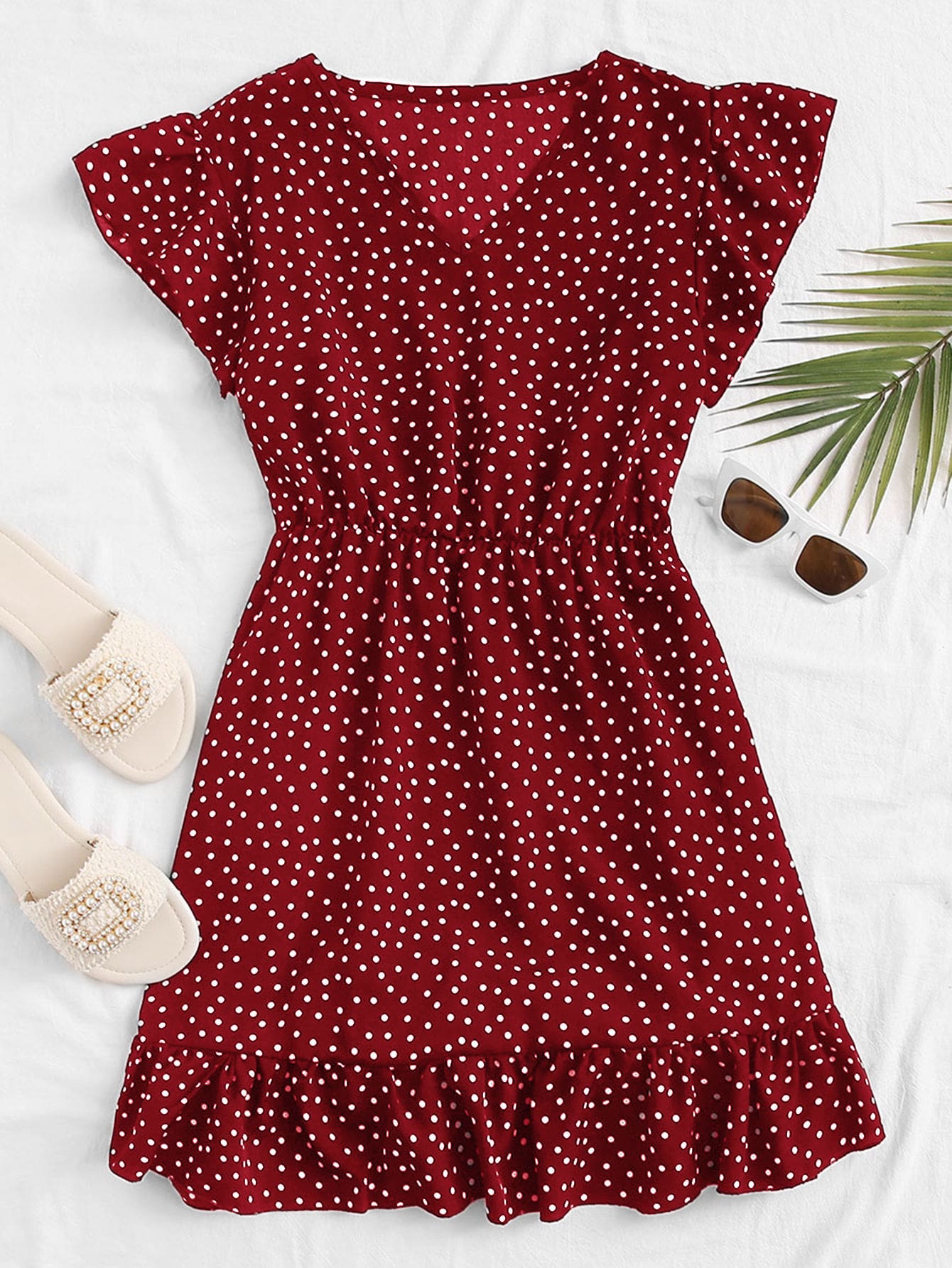 Robe trapeze rose poudré Clearance