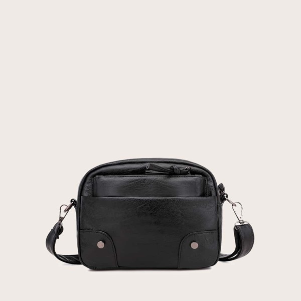 

Minimalist Crossbody Bag, Black