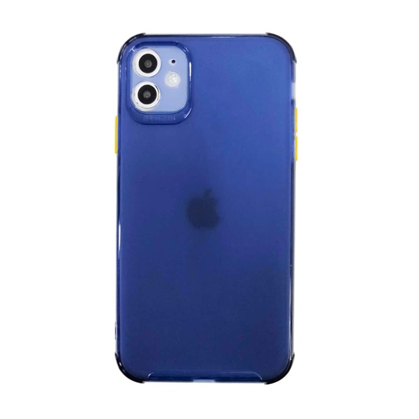 

1pc Clear iPhone Case, Clear dusty blue