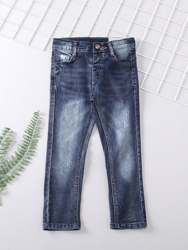 boys scratch jeans