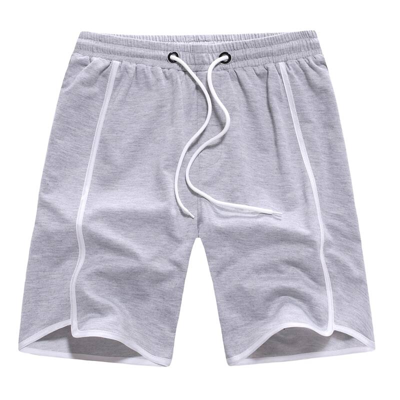 

Guys Contrast Binding Shorts, Light grey