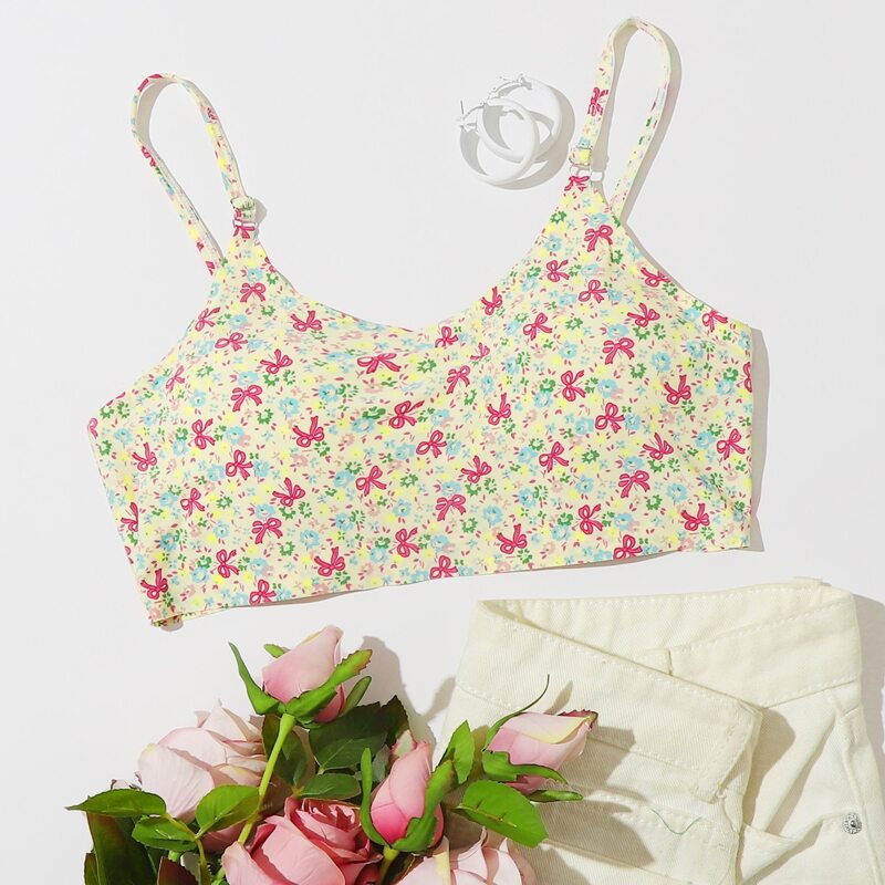 

Ditsy Floral Bralette, Multicolor