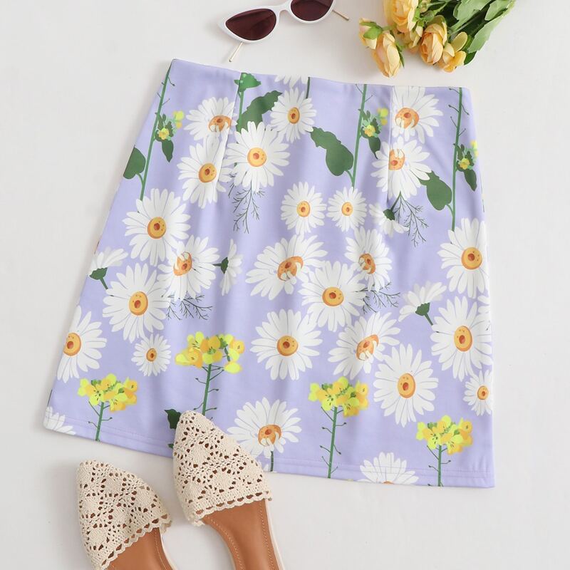 

Floral Mini Dress, Multicolor
