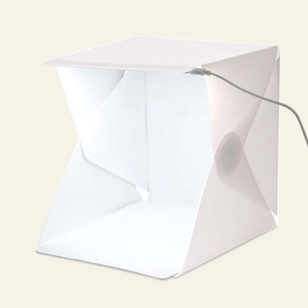 

1pc Foldable USB Light Box, White