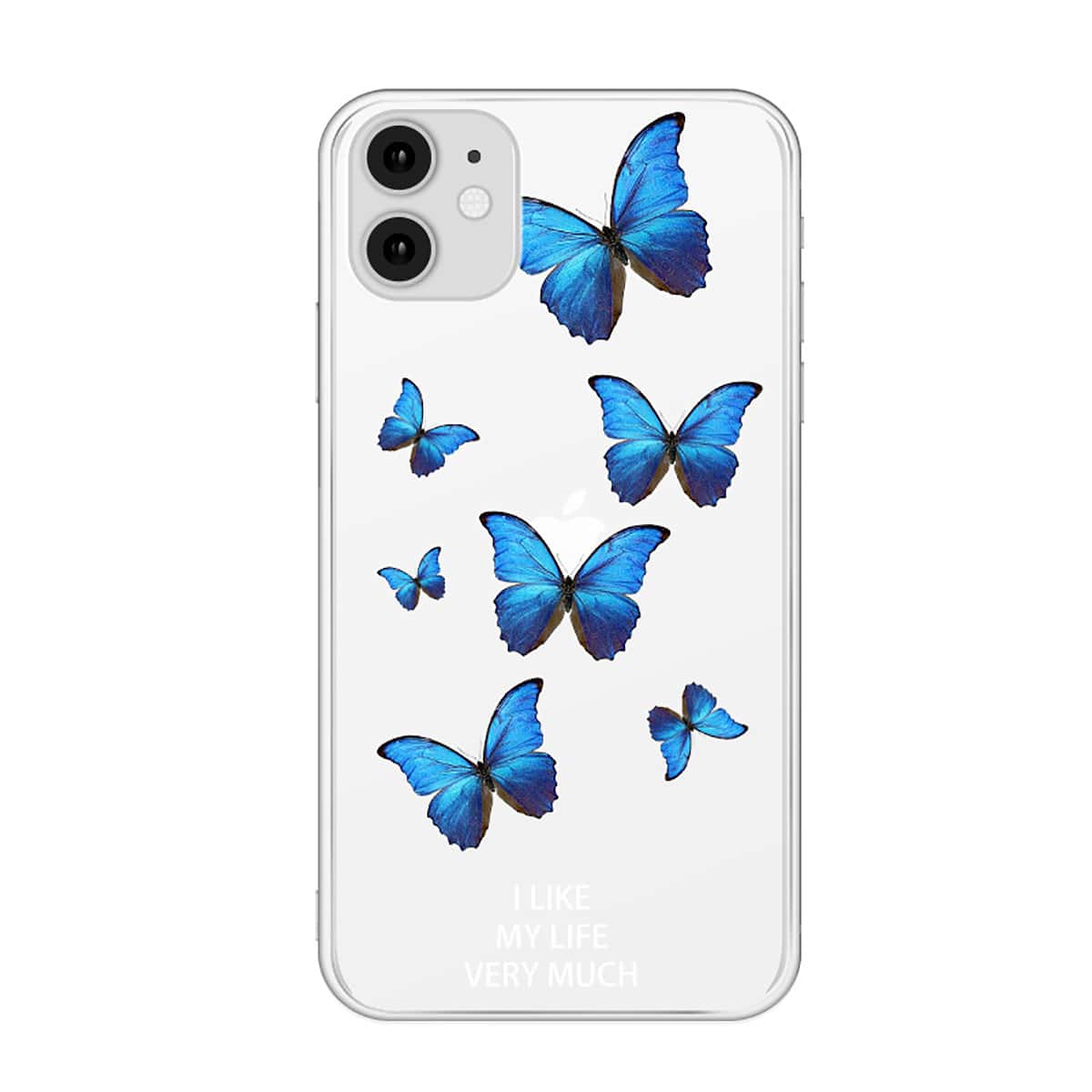

Butterfly iPhone Case, Clear
