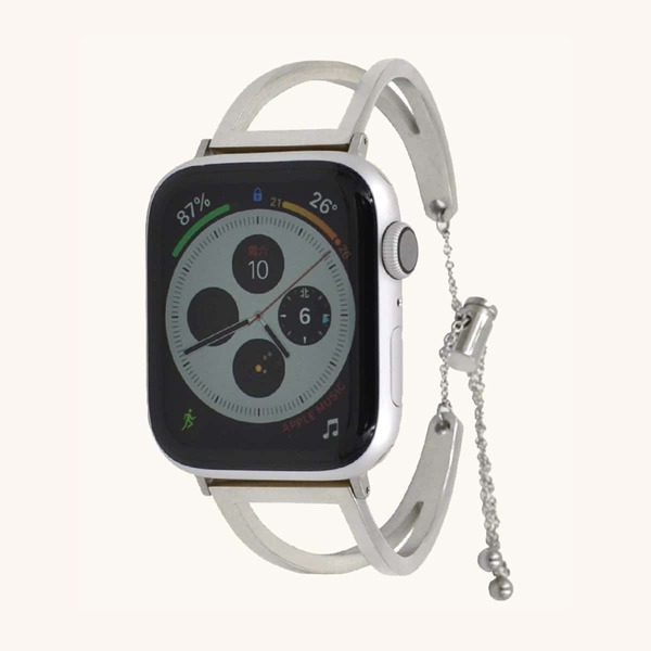 

1шт Ремешок для iWatch из нержавеющей стали, Серебряные