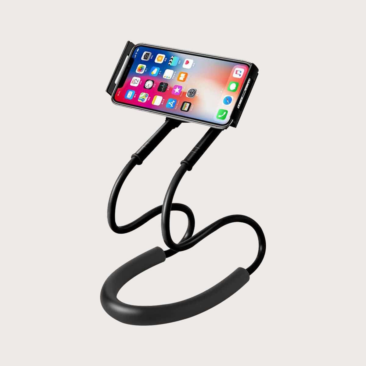 

1pc Multifunction Lazy Phone Bracket, Black