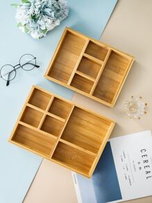 1pc Multifunction Storage Box - 노란색 - 보기 3