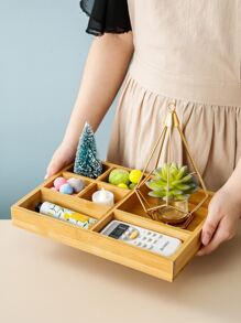 1pc Multifunction Storage Box - 노란색 - 보기 6