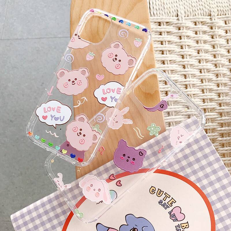 

Cartoon Clear iPhone Case