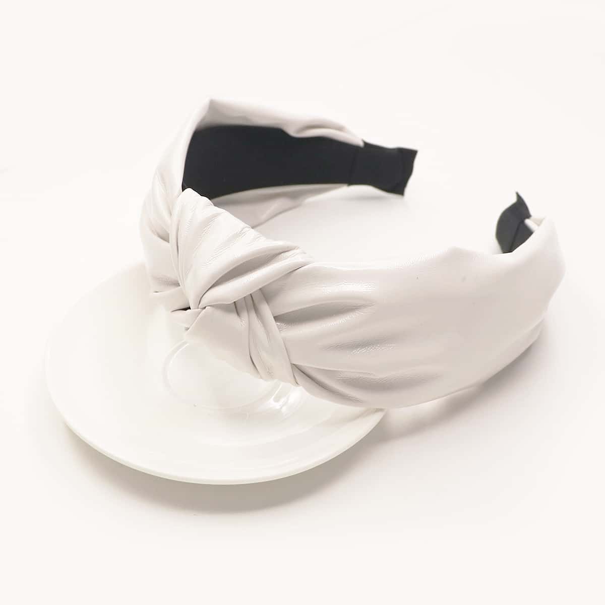 

Knot Decor Hair Hoop, White