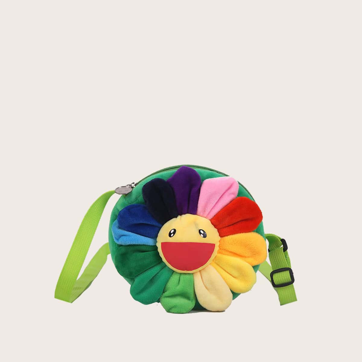 

Sunflower Round Crossbody Bag, Multicolor