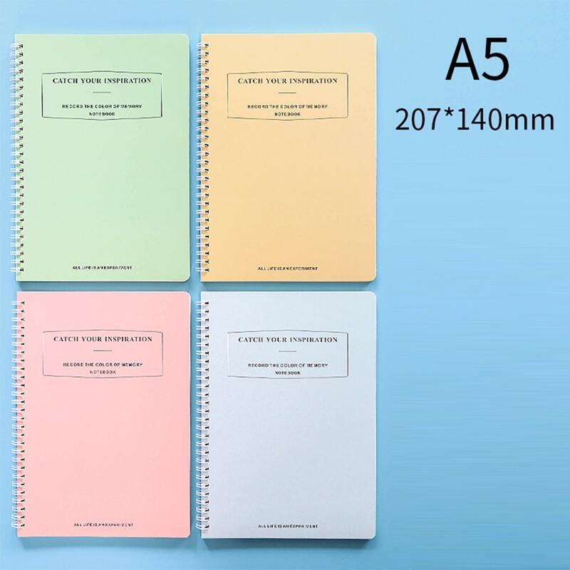 

1pc Random Color Spiral Notebook, Multicolor